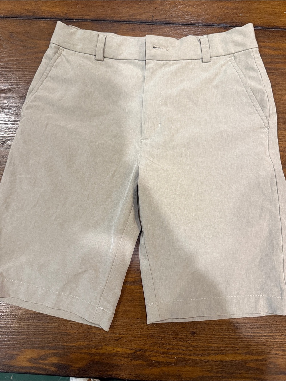 Vineyard Vines Boys Tan Corduroy Shorts